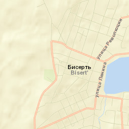 Bisert’ Street Map