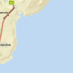 Inverbervie Street Map