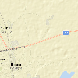 Loknya Street Map