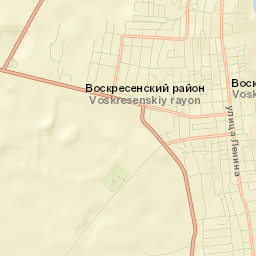 Voskresenskoye Street Map