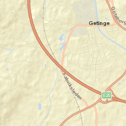 Getinge Street Map