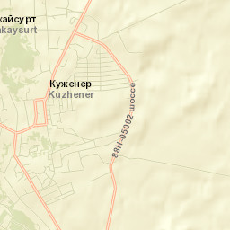Kuzhener Street Map