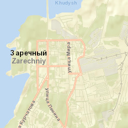 Zarechnyy Street Map