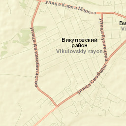 Vikulovo Street Map