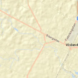 Vislanda Street Map