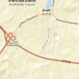 Achit Street Map