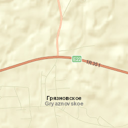 Gryaznovskoye Street Map