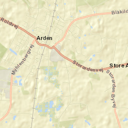 Arden Street Map