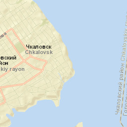 Chkalovsk Street Map