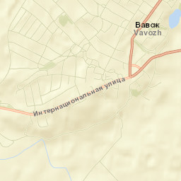 Vavozh Street Map