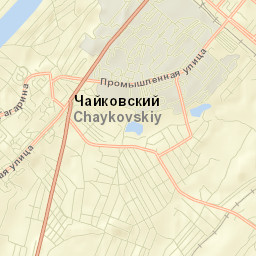 Chaykovskiy Street Map