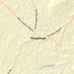 Harplinge Street Map
