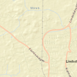 Lindsdal Street Map
