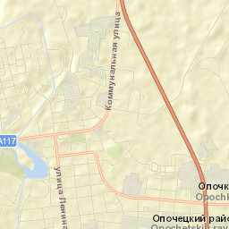 Opochka Street Map