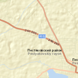 Pestyaki Street Map