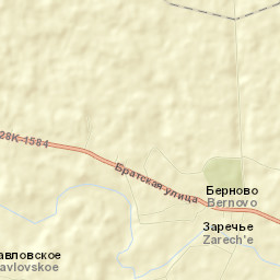 Bernovo Street Map