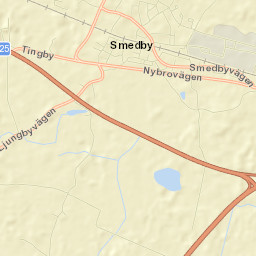 Smedby Street Map