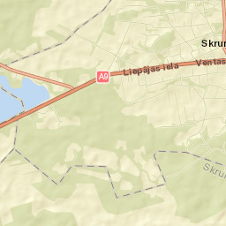 Skrunda Street Map