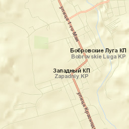 Bobrovskiy Street Map