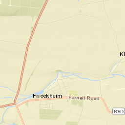 Friockheim Street Map
