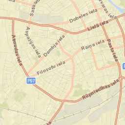 Jelgava Street Map