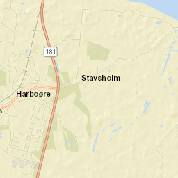 Harboøre Street Map