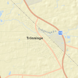 Trönninge Street Map