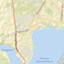 Aizkraukle Street Map