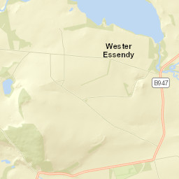 B947, Perth, Perth and Kinross PH2, UK Street Map