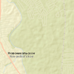 Novo-Nikol’skoye Street Map