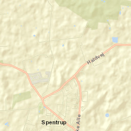 Spentrup Street Map