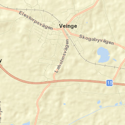 Veinge Street Map