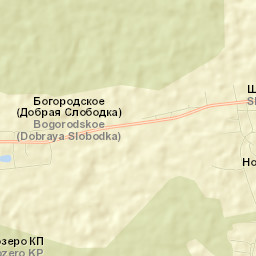 Bogorodskoye Street Map