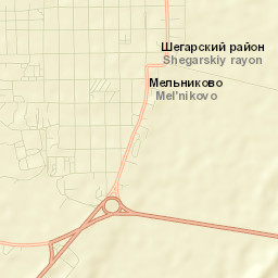 Mel’nikovo Street Map
