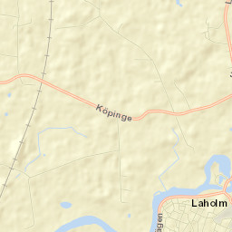 Laholm Street Map