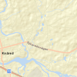 Knäred Street Map
