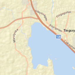 Tingsryd Street Map