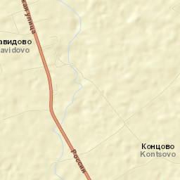 Zavidovo Street Map