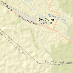 Verbilki Street Map