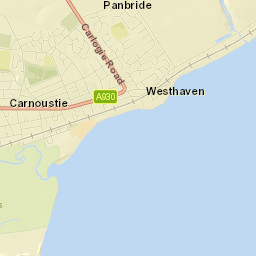 Carnoustie Street Map