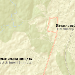 Balakirevo Street Map