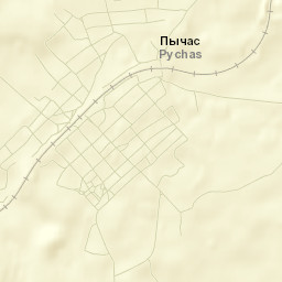 Pychas Street Map