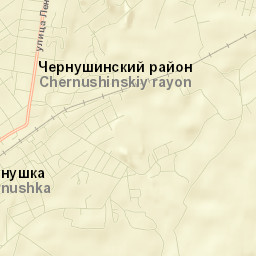 Chernushka Street Map