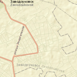 Zavodoukovsk Street Map
