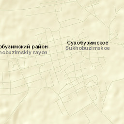 Sukhobuzimskoye Street Map