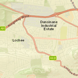 Law Road, Tayside, Dundee, Dundee City DD3, UK Street Map
