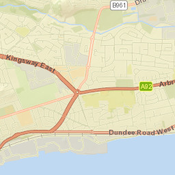22 Douglas Terrace, Broughty Ferry, Dundee, Dundee City DD5,  Street Map