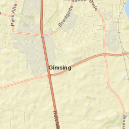 Struer Kommune Street Map