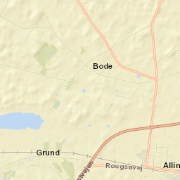 Allingåbro Street Map