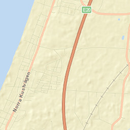 Mellbystrand Street Map